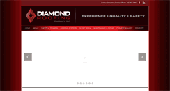 Desktop Screenshot of diamondroofing.com